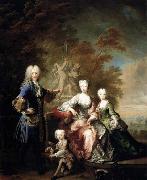 Robert Levrac Tournieres Count Ferdinand Adolf von Plettenberg and his Family USA oil painting artist